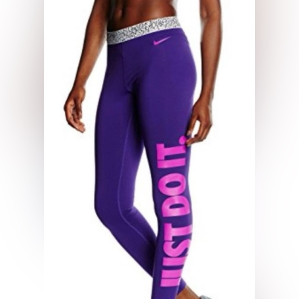 Nike Pro dri-fit “JUST DO IT” leggings